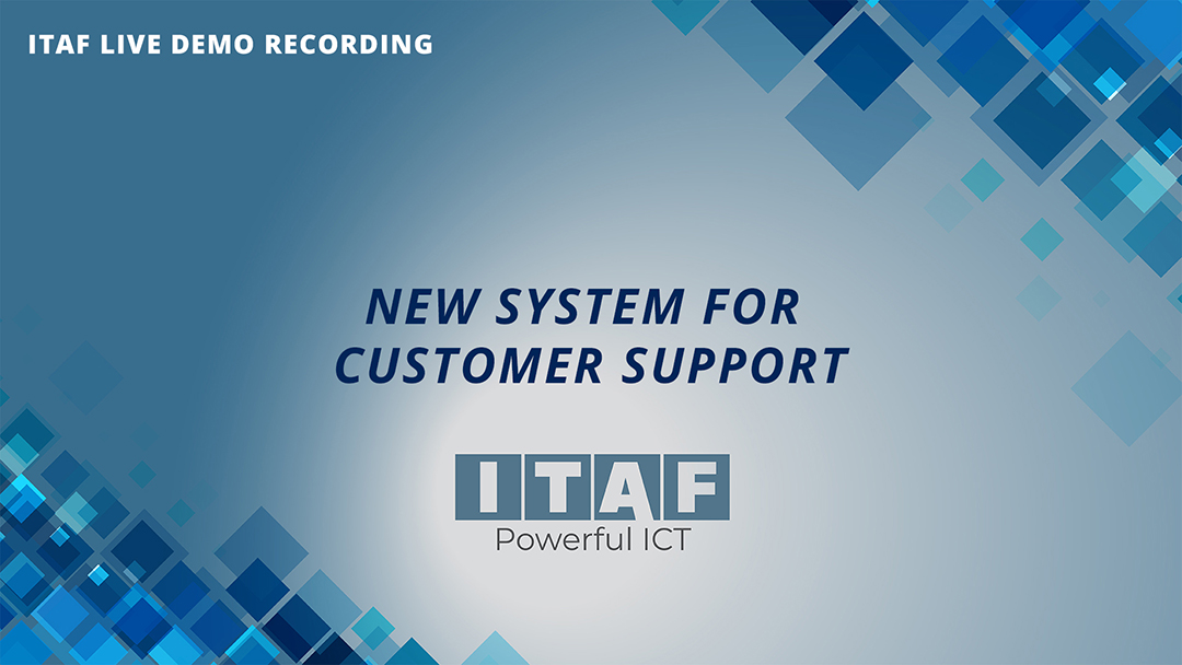 New System for customer support